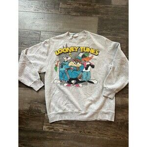 Vintage freeze size‎ medium looney tunes grey sweatshirt